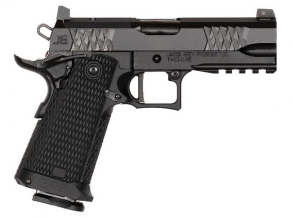 jacob grey twc black - double stack 1911 9mm handgun