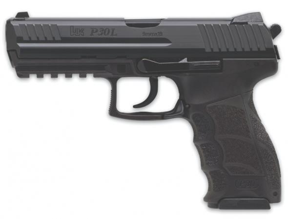 h&k p30l v3 9mm, 15 rounds, 4.45" barrel, night sights