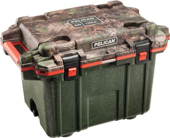 camo pelican cooler