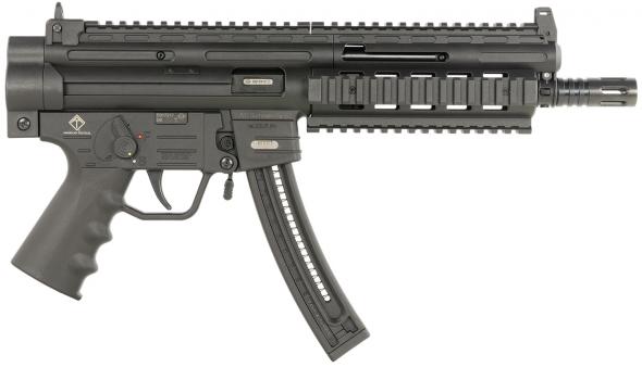 ati german sport gsg-16 pistol, 22lr, 9.12" barrel, 22 round, black
