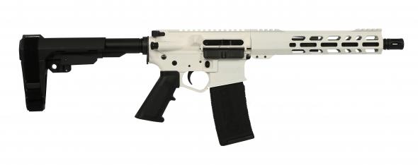 wise arms wa-15b 5.56mm, white, 10.5" barrel, sba3, 30 rounds