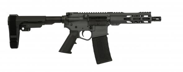 wise arms wa-15b 300blk, grey, 7.5" barrel, sba3, 30 rounds