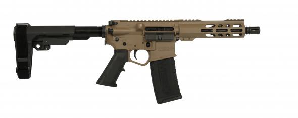 wise arms wa-15b 300blk, flat dark earth, 7.5" barrel, 30 rounds, sba3