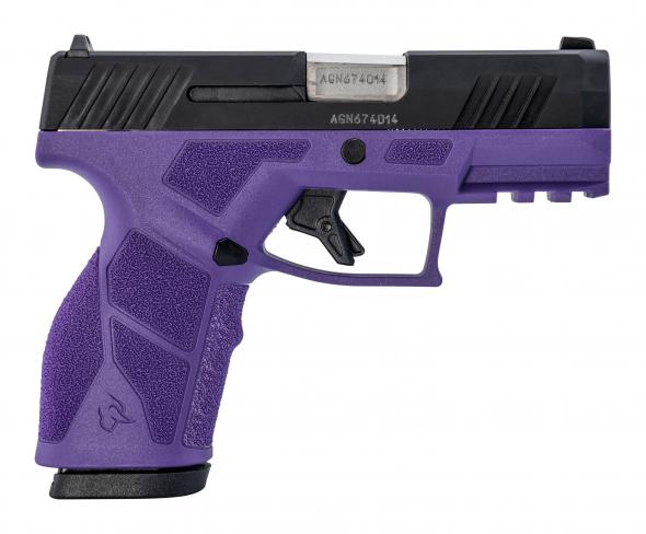 taurus gx2 9mm 3.38" barrel, 10 rounds, dark purple & black, striker fired