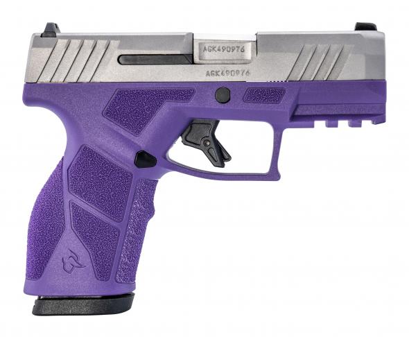 taurus gx2 9mm 3.38" barrel, 13 rounds, dark purple & stainless steel