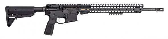 geissele automatics border patrol, 5.56x45mm nato, 16" barrel, m-lok, a2 fh, bcm stock, black, (mag not included)