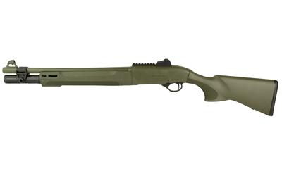 beretta, 1301 tactical mod 2, semi-automatic shotgun, 12 gauge, 3" chamber, 18.5" barrel, anodized finish, olive drab green, synthetic stock, m-lok...