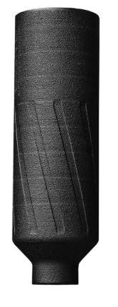 banish, banish 9k, 9mm, titanium construction, cerakote finish, black, direct thread 1/2x28