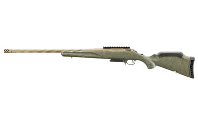 ruger, american generation ii, predator, bolt action rifle, 300 winchester magnum, 22" spiral fluted barrel, 1:10 twist, threaded 5/8"-24, muzzle...