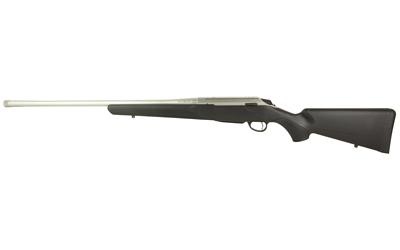 tikka, t3 lite, stainless synthetic, bolt action rifle, 22-250 remington, 22" barrel, threaded 5/8x24, stainless finish, black synthetic stock,...