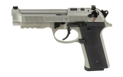 beretta, 92x rdo, double/single action,9mm, 4.7" barrel, inox finish, silver, optic ready, 15 rounds, 2 magazines