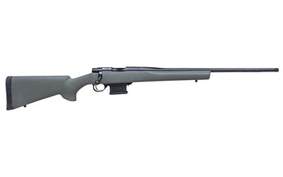howa usa, m1500, bolt action rifle, 22 arc, 22" threaded barrel, 1/2x28 thread pitch, green synthetic stock, matte finish, black, 5 rounds