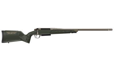 christensen arms, evoke, bolt action rifle, 270 winchester, 22" barrel, threaded 5/8x24, premium rfr muzzle brake, cerakote finish, burnt bronze,...