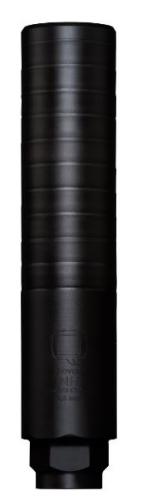 q llc, porq chop suppressor, 8.6 blackout, stainless steel, black nitride finish, quick detach