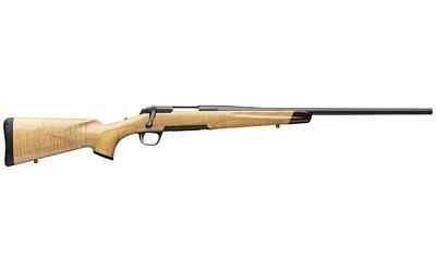 browning, x-bolt2 hunter maple deluxe, bolt action rifle, 30-06 springfield, 22" sporter contour barrel, blued finish, black, aa white maple stock, 4...