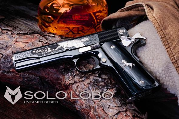 sk customs solo lobo colt 1911 .38 super  untamed series