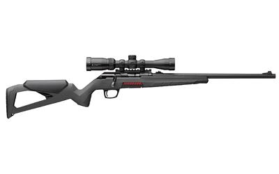 winchester repeating arms, xpert 22, bolt action rifle, 17 winchester super magnum, 18" barrel, matte finish, black, gray stock, 8 rounds, 1 magazine...