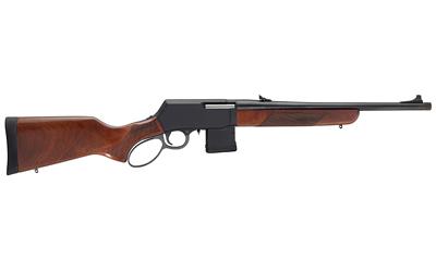 henry repeating arms, supreme, lever action rifle, 300 blackout, 16.5" threaded barrel, 5/8x24, walnut furniture, anodized finish, black, 10 round, 1...