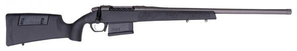 weatherby 307 range sf 300 win 5+1 22" tungsten cerakote heavy threaded barrel, tungsten cerakote drilled & tapped steel receiver, adj cheek piece &...