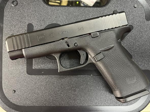 glock g48 9mm 10rd fixed sights factory rebuild- lifetime warranty