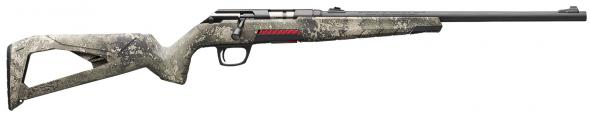 winchester repeating arms xpert full size 17 wsm 8+1 18" matte black threaded sporter barrel, drilled & tapped steel receiver, truetimber strata...
