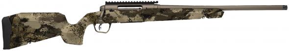savage arms axis 2 pro full size, 6mm arc 4+1 20" gun metal bronze cerakote threaded barrel, gun metal bronze cerakote picatinny rail carbon steel...
