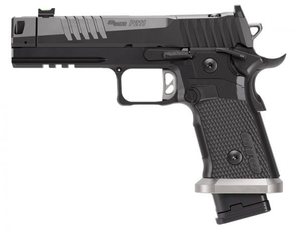 sig sauer p211 9mm comp blk 4.4" 21+1 fo