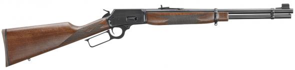 marlin 1894 classic 357 mag/38 special 9+1/10+1 20.25", satin blued barrel/rec, american black walnut fixed stock, adj. sight