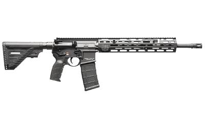 heckler & koch, mr556 a4, semi automatic, 5.56 nato, 16.5" barrel, black anodized finish, m-lok handguard, adjustable gas block, collapsible stock,...