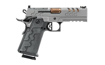 kimber america, 2k11 pro stainless, semi-automatic, 1911, full size pistol, 9mm, 4.25" bull barrel, kimpro finish, granite, coyote pvd barrel, mjd...