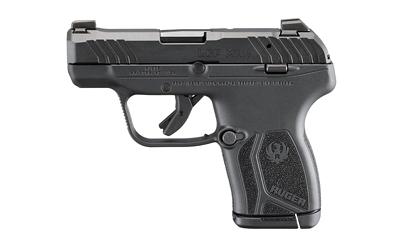 ruger, lcp max, double action only, semi-automatic, 380 acp, 2.8" barrel, nitride finish, black, tritium front sight, 10 rounds, 1 magazine, includes...
