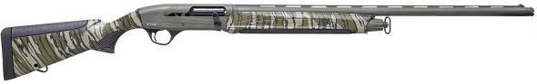 pointer field tek 12 12 gauge semi-auto 3" 5+1 28" od green cerakote vent rib barrel, od green cerakote aluminum receiver, fixed mossy oak bottomland...
