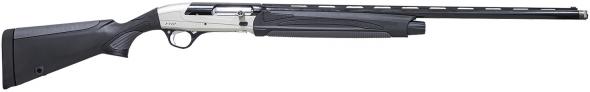 pointer field tek 12 12 gauge semi-auto 3" 5+1 28" gray cerakote vent rib barrel, gray cerakote aluminum receiver, fixed black synthetic stock