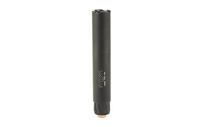 shadow systems, hs923, modular handgun suppressor, 9mm, 7075 aluminum construction with titanium blast baffle, anodized/cerakote finish, black, 1.37"...