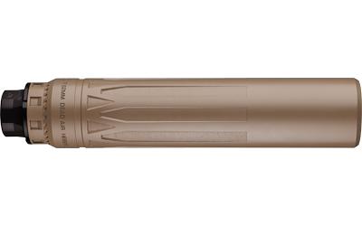 dead air armament, nomad lti xc, suppressor, 8.8" length, rated up to 300 remington ultra magnum, titanium, cerakote finish, flat dark earth, xeno...
