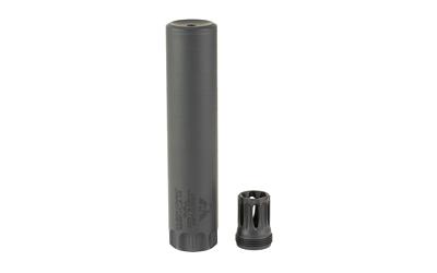 wilson combat, quell ultralight, suppressor, 223 remington/556nato, titanium construction, armor tuff finish, black, includes k-mount muzzle device,...