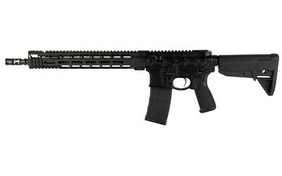 primary weapons systems, mk114, mod 2-m, semi-automatic, short barreled rifle, 223 wylde, 14.5 barrel, pws triad compensator, anodized finish, black,...