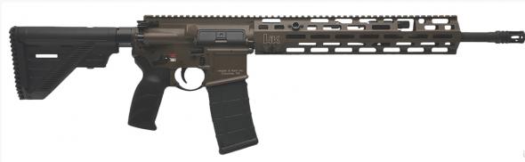 hk usa mr556 a4 patriot exclusive 5.56x45mm 30+1 16.50" black threaded barrel, picatinny rail receiver, m-lok handguard, 6 position black synthetic...