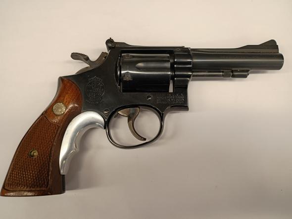 smith and wesson in great condition. includes factory box. great collectors item!