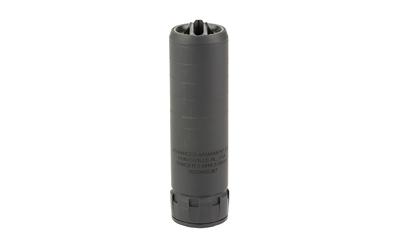 advanced armament corp, ranger 5 mini, suppressor, 6mm, 718 inconel, cerakote finish, black, direct thread 1/2x28, 1.5" diameter