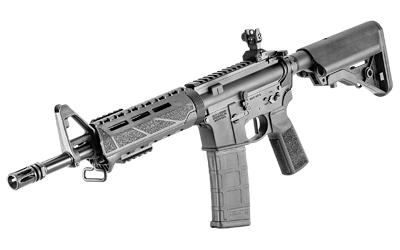 smith & wesson, m&p 15, sbr, semi-automatic rifle, 223 remington/556nato, 11.5" barrel, a2 compensator, anodized finish, black, bcm gunfighter m-lok...