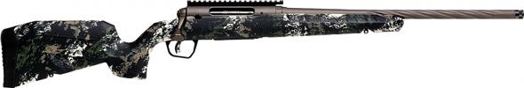 savage arms axis 2 pro full size 6mm arc 4+1 20" gun metal bronze cerakote spiral fluted threaded barrel, gun metal bronze cerakote picatinny rail...