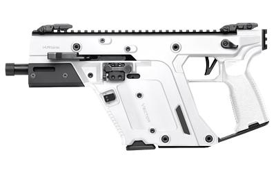 kriss usa, inc, vector sdp gen iii, semi-automatic pistol, 9mm, 5.5" threaded barrel, 1/2x28 thread pitch, matte finish, alpine white, low-profile...