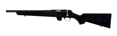 tikka, t1x roughtech, bolt action, 22 long rifle, 16" threaded barrel, blued finish, emerald synthetic stock, left hand, 10 round capacity