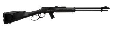 rock island armory, tm22 lever, lever action, 22 long rifle, 18" threaded barrel, black finish, synthetic stock, iron sights, right hand, 10 round...