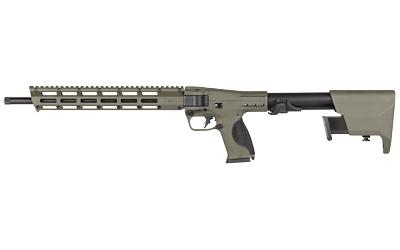 smith & wesson, m&p fpc, semi-automatic folding carbine, 10mm, 16.25" barrel, threaded 9/16x24, cerakote finish, black with olive drab green...