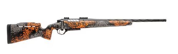 seekins precision, havak ph3, bolt action, 7mm rem mag, 26" threaded fluted barrel, black finish, urban shadow camo carbon fiber stock, right hand, 3...