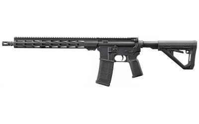 ruger, harrier, semi-automatic rifle, ar, 223 remington/5.56 nato, 16.1" threaded barrel, 1/2x28 thread pitch, a2 flash hider, anodized finish, black...