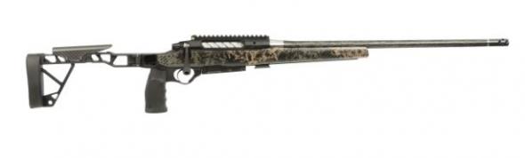 seekins precision, havak slam, bolt action, 7mm prc, 22" fluted threaded barrel, black finish, woodland shadow folding carbon fiber stock, right hand...