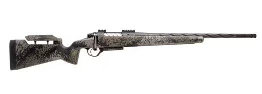 seekins precision, havak ph3, bolt action, 6mm creedmoor, 20" threaded fluted barrel, black finish, mountain shadow camo carbon fiber stock, right...